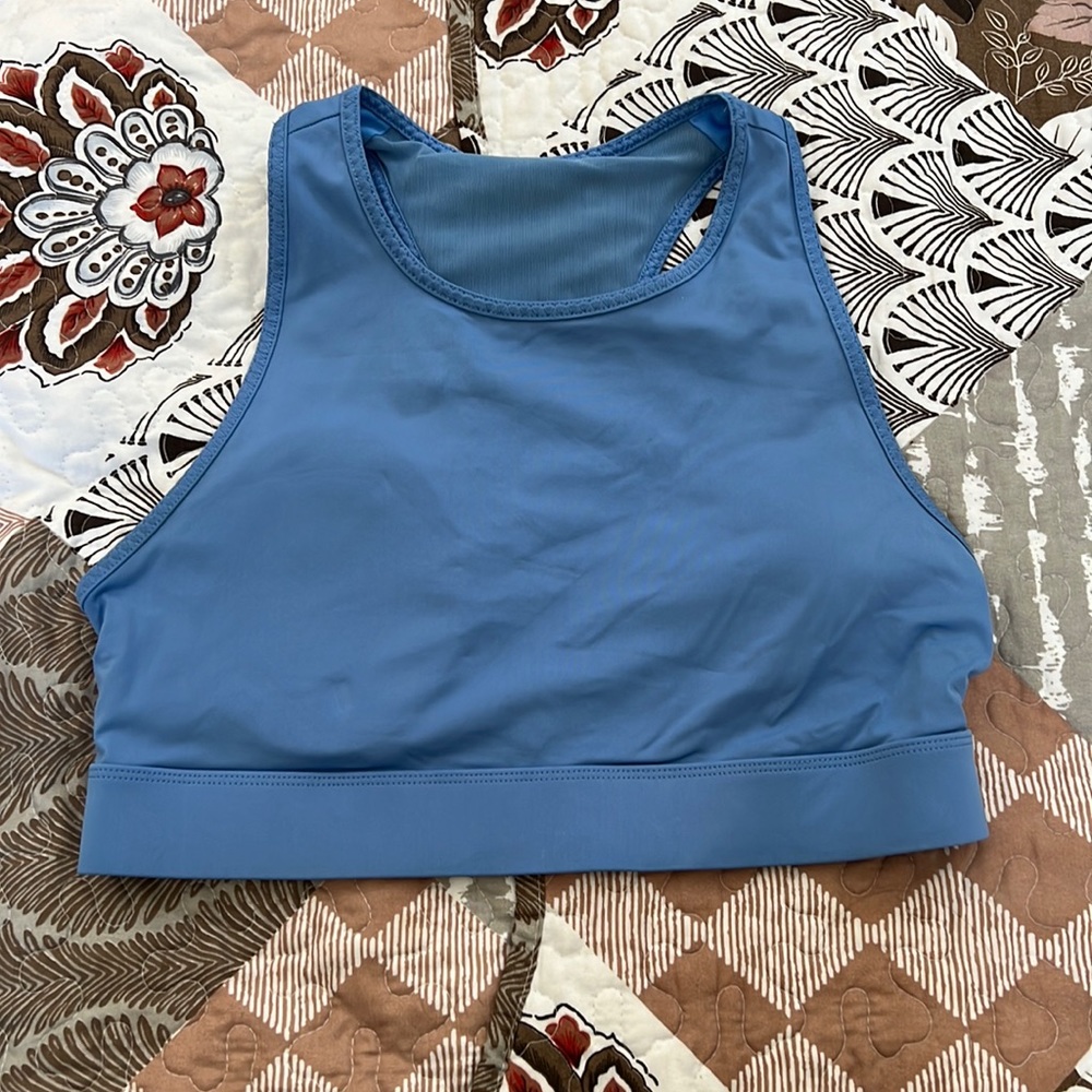 Fabletics Sports Bra in Blue